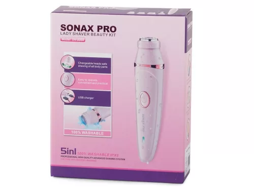 Női test borotva lábak Trimmer Epilator 5W1