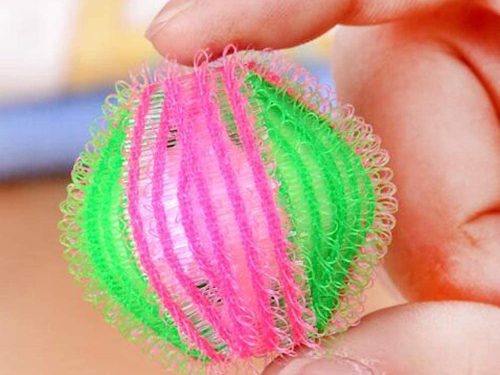 Dugulásgátló mosógolyók, hajfogó 6 db