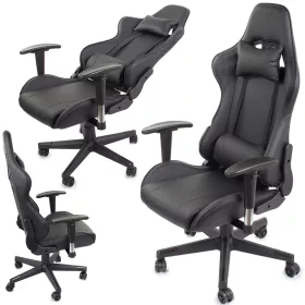 Irodai forgószék Gamer szék, fekete v2