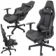 Irodai forgószék Gamer szék, fekete v2