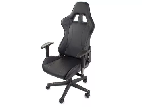 Irodai forgószék Gamer szék, fekete v2