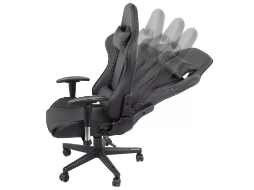 Irodai forgószék Gamer szék, fekete v2