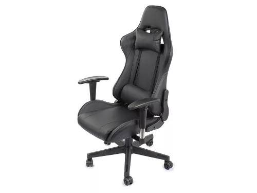 Irodai forgószék Gamer szék, fekete v2