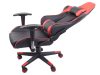 Irodai forgószék Gamer szék, fekete/piros v2