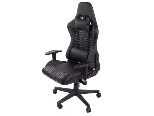 Irodai forgószék Gamer szék, fekete