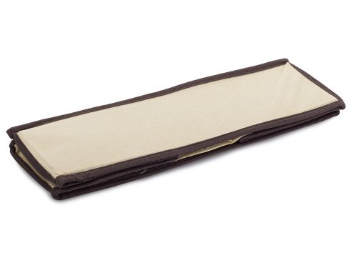 12 rekeszes fehérneműrendező 30 cm x 25 cm x 10 cm bézs