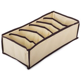   fehérneműtartő rekesz, rendező (6 rekeszes) 34 cm x 16 cm x 10 cm