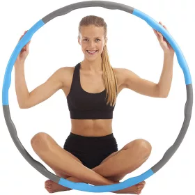   Hula hop karika karcsúsító, összecsukható, habbetétekkel