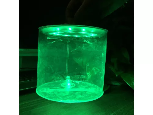 LED felfújható napelemes kültéri lámpa