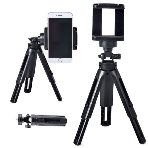 Tripod állvány telefonhoz, fényképezőgéphez