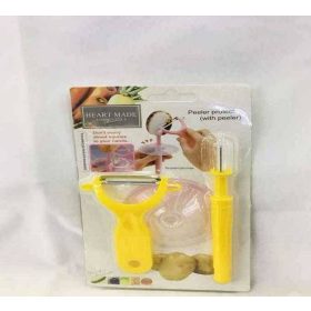 Hámozó tűs tartóval, pajzzsal