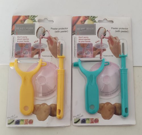 Hámozó tűs tartóval, pajzzsal