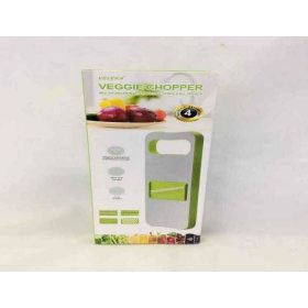 4W1 zöldségreszelő fehér/zöld