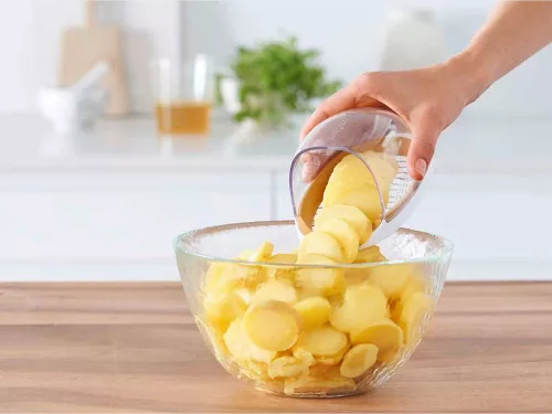 Burgonyaszeletelő zöldség aprító