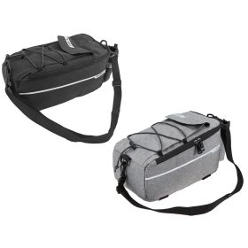   Kerékpár táska csomagtartóra 9l hőszigetelt rekesszel fekete vagy szürke random