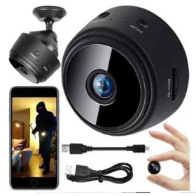   Mini vezeték nélküli kémkamera wifi full hd 2,4X4,4cm (csak 2,4Ghz wifi)