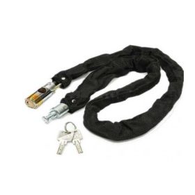 Kerékpárlakat 100cm, kulcsos, fekete