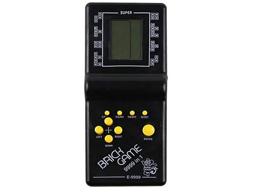 Elektronikus tetris játék retro zsebkonzol