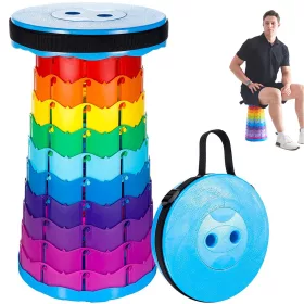 Kempingszék összecsukható zsámoly 45cm
