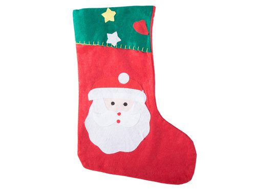 Karácsonyi harisnya Mikulás ajándékokhoz Mikulás táska