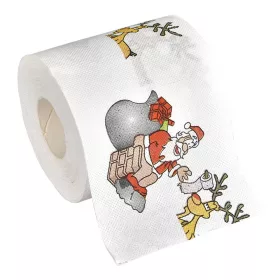 Karácsonyi WC-papír Mikulás vicces WC
