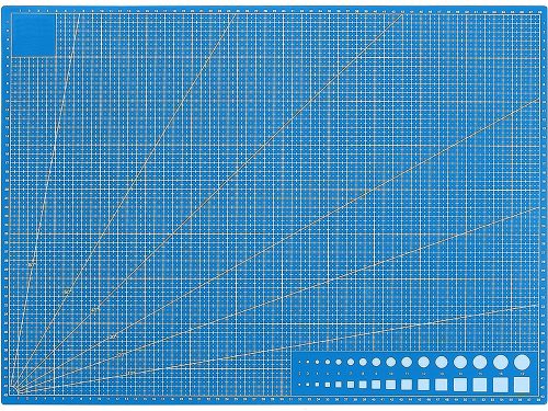 Öngyógyító vágószőnyeg a2 modellező kétoldalas kék