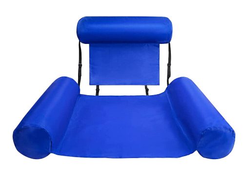 Felfújható matrac úszószék háttámlával