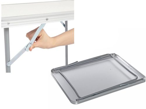 Kemping asztal összecsukható,  bőrönd