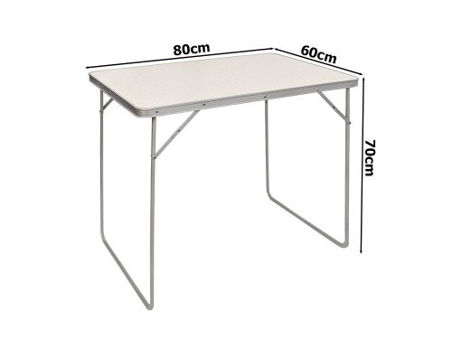 Kemping asztal összecsukható,  bőrönd