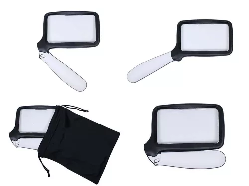 3x nagyító led megvilágítással