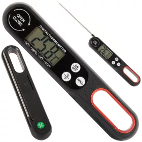 hússzonda lcd tűs hőmérő 300°c