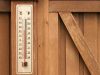 Fa hőmérő kültéri és beltéri