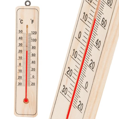 Fa beltéri hőmérő