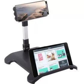 Tablet és telefontartó álló 2in1