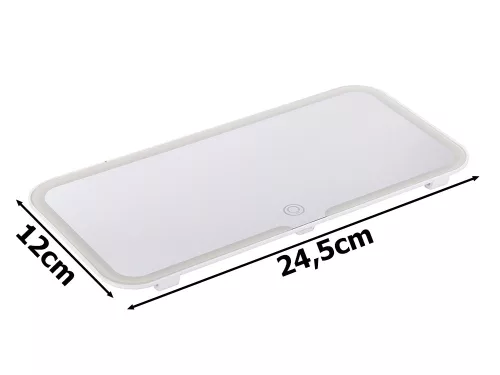 Led autós sminktükör napellenzőhöz