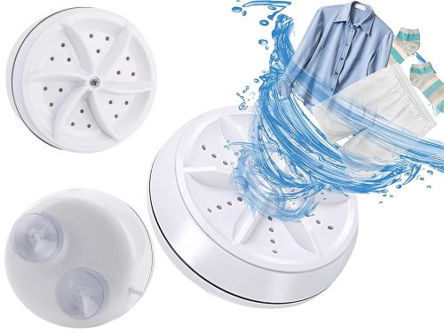 Hordozható mini utazási mosógép mosodai rotor