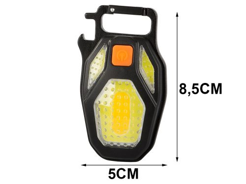 kulcstartó multitool sörnyitó mágneses usb zseblámpa csavarhúzó