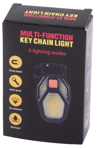 kulcstartó multitool sörnyitó mágneses usb zseblámpa csavarhúzó