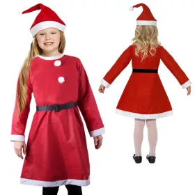 Mikulás jelmez lányoknak, sapka