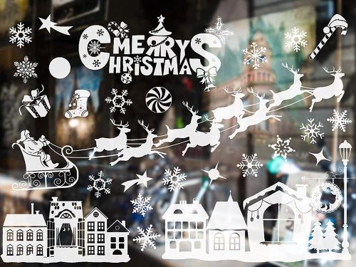 Karácsonyi matricák ablakokhoz, Mikulás