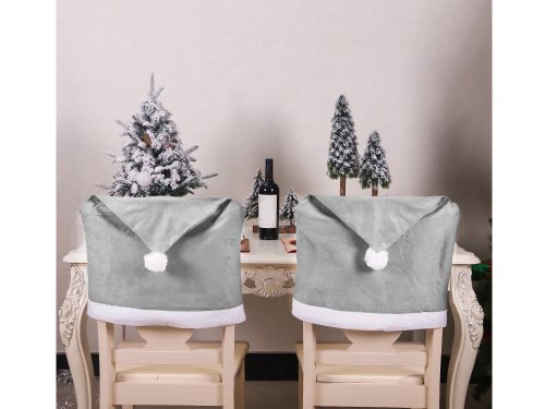 Karácsonyi Mikulás sapka székhuzatok x6