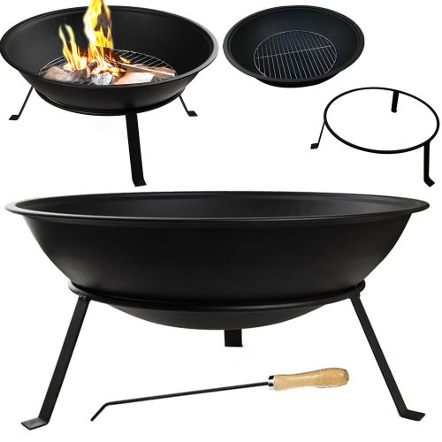 Kerti tárcsa állvánnyal grill bogrács 55cm