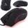 Vezetékes optikai egér laptop pc rgb gaming