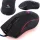Vezetékes optikai egér laptop pc rgb gaming