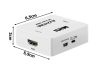 AV adapter rca cinch-hdmi audio rca 1080p cvbs átalakító kábel