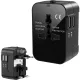 Adapter aljzatcsatlakozó uk usa eu ausztrál univerzális 2x usb világszerte