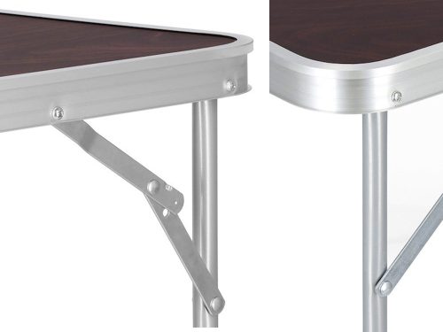 Kemping asztal összecsukható kerti asztal 70x50cm