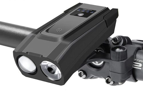 Erőteljes kerékpár lámpa első led hátsó lámpa hangerő-számláló akkumulátor 2 az 1-ben