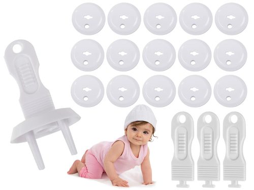 Aljzatok gyerekvédelme, konnektordugók  15 db