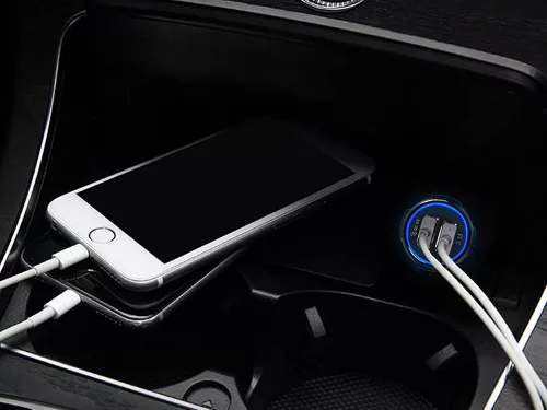 2xusb telefon gyorstöltő 3.0 autós töltő szivargyújtó aljzatokhoz